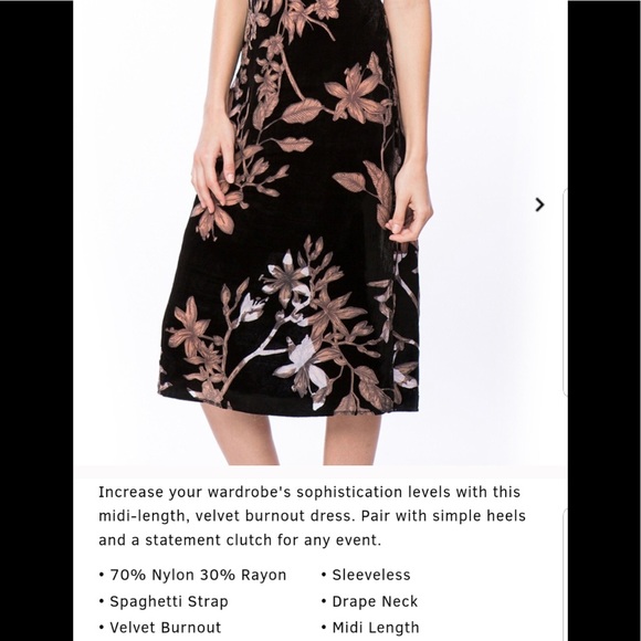 Line and Dot floral Claudette dress NWT - Picture 3 of 8